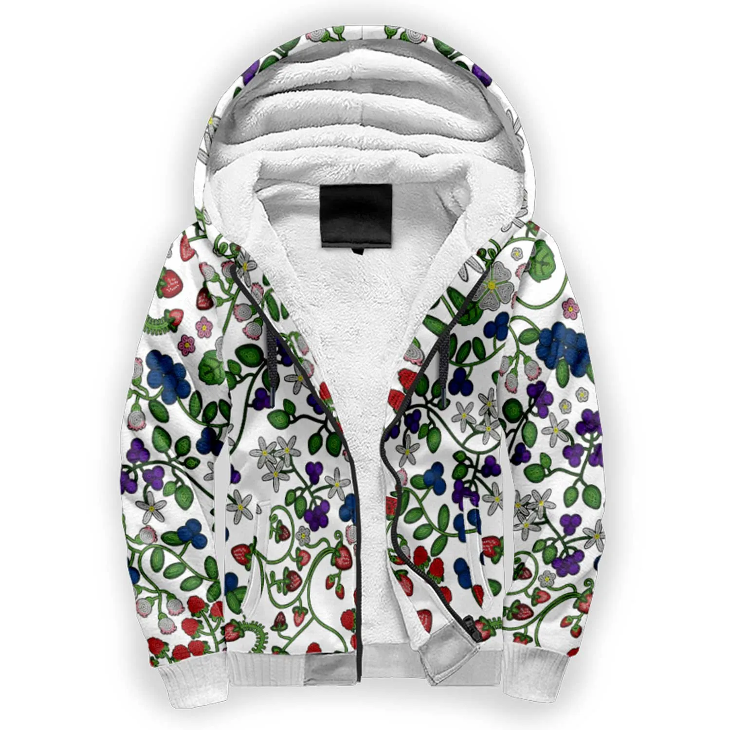 Grandmother Stories White Sherpa Hoodie