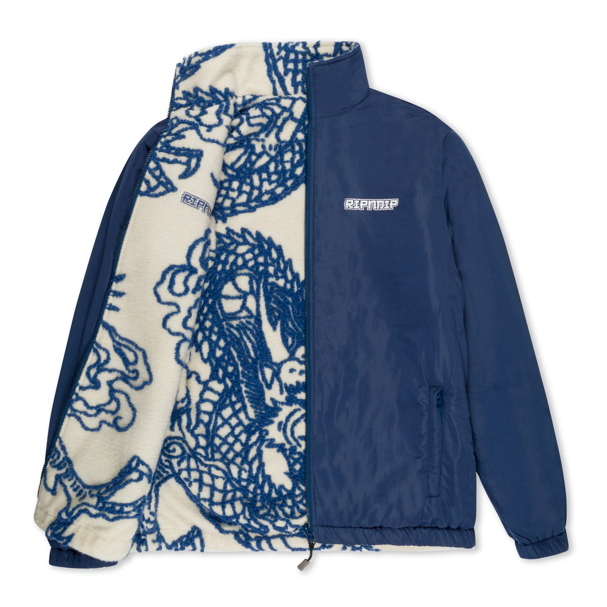 Haku Reversible Jacket (Off White/Navy)