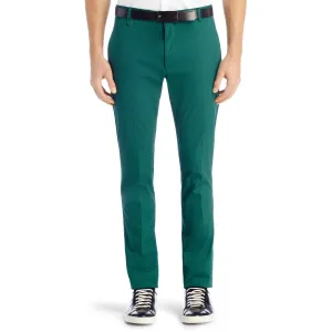 Hugo Boss Heldor Slim Fit Cotton Blend Chinos - Dark Green