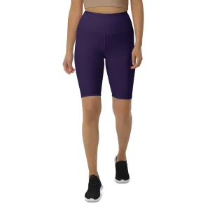 Humble Sportswear™ Deep Purple High Waist Shorts