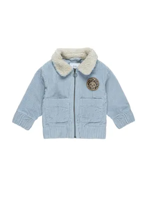 Huxbaby Dusty Blue Cord Jacket