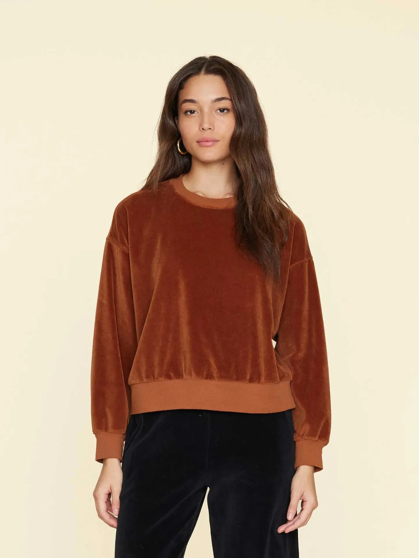 Huxley Sweatshirt in Brown Sugar