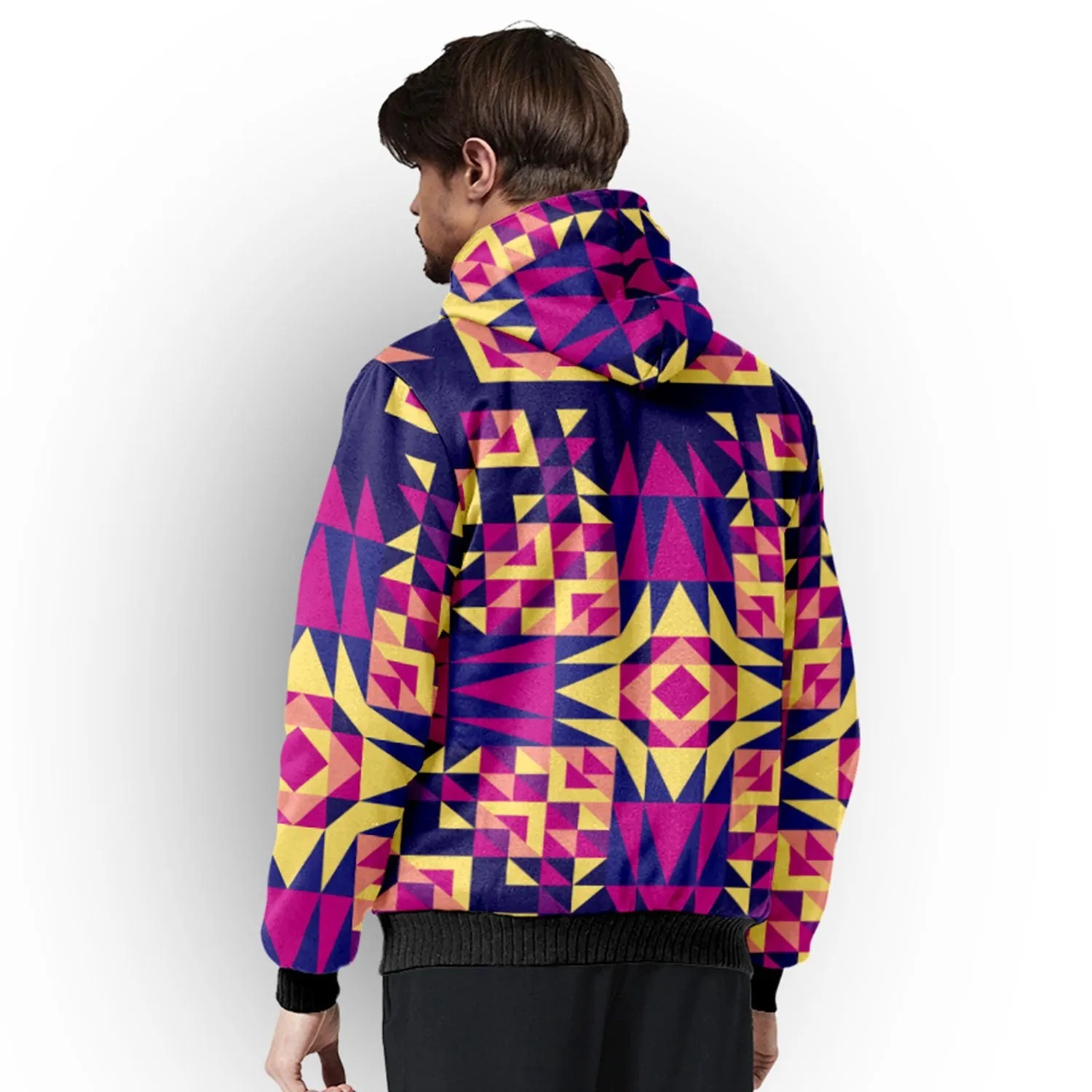 Kaleidoscope Sherpa Hoodie