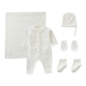 leo king - 5 piece gift set, white