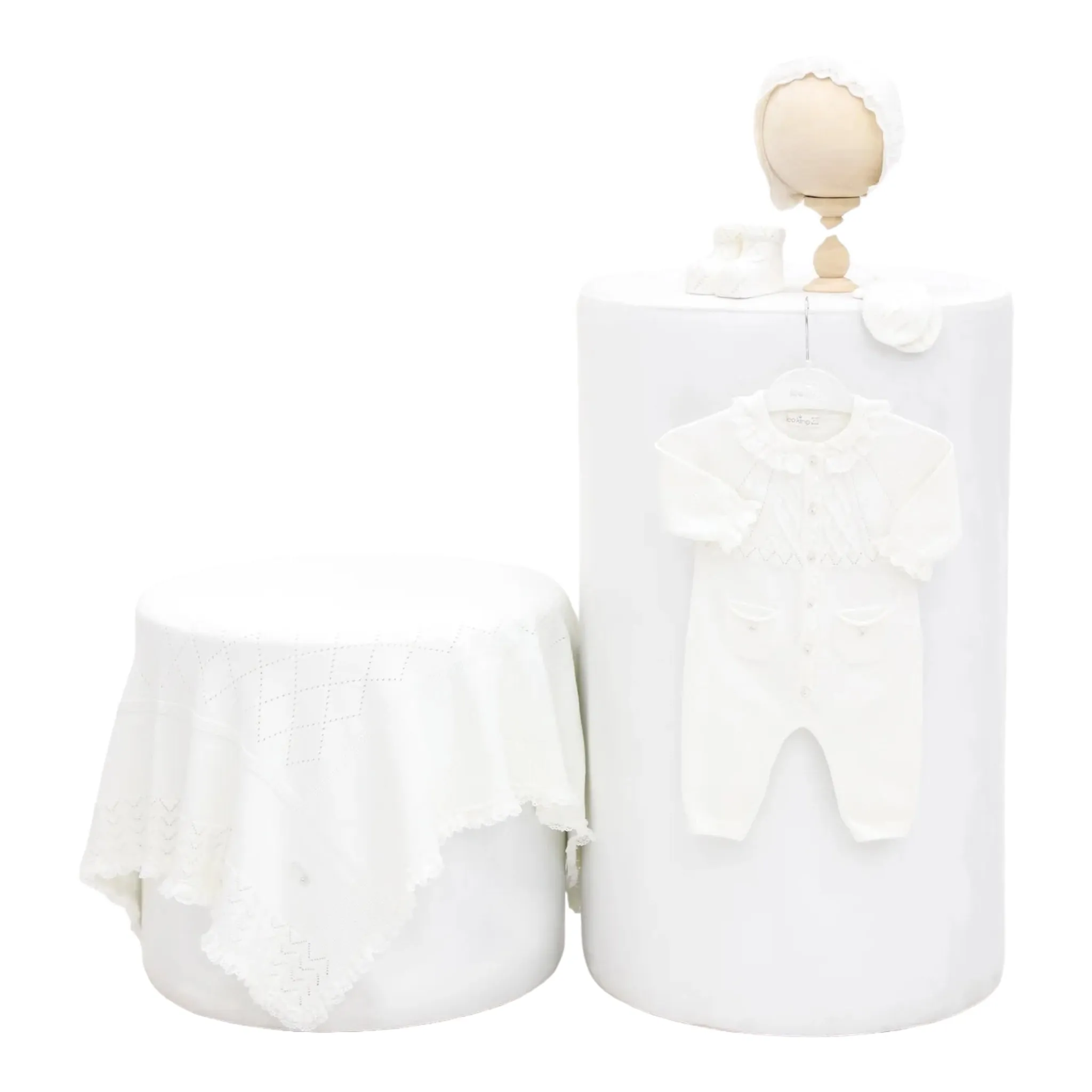 leo king - 5 piece gift set, white