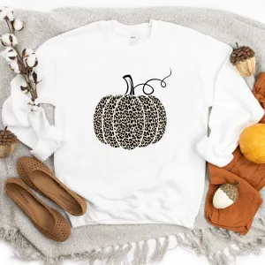 Leopard Pumpkin Sweatshirt