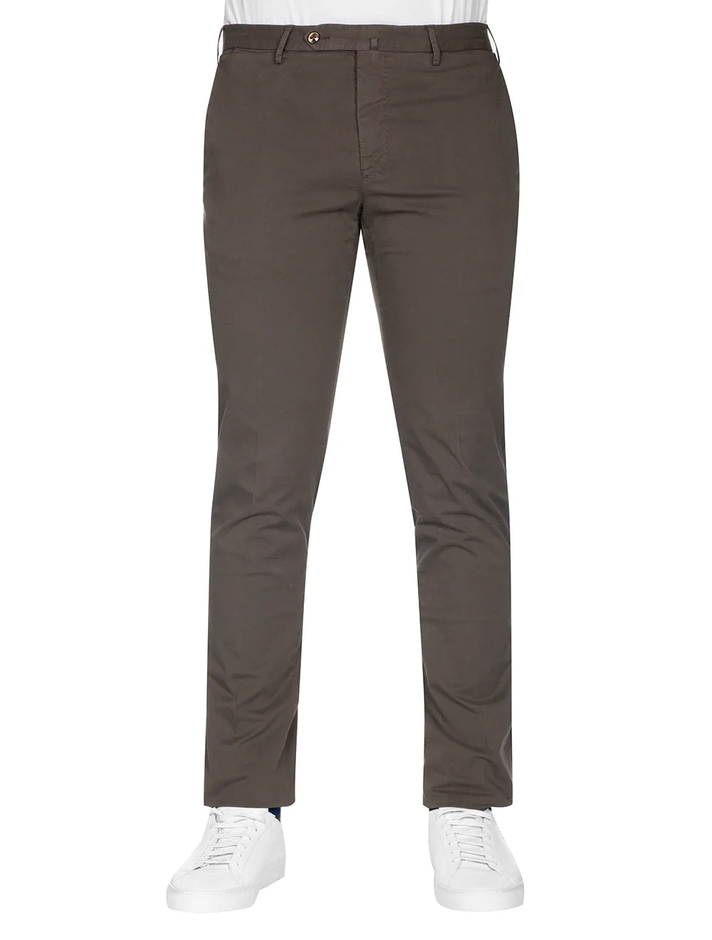 Light Stretch Gabardine Trouser Tan