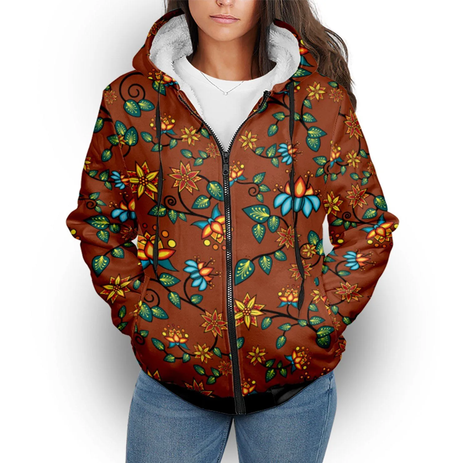 Lily Sierra Sherpa Hoodie