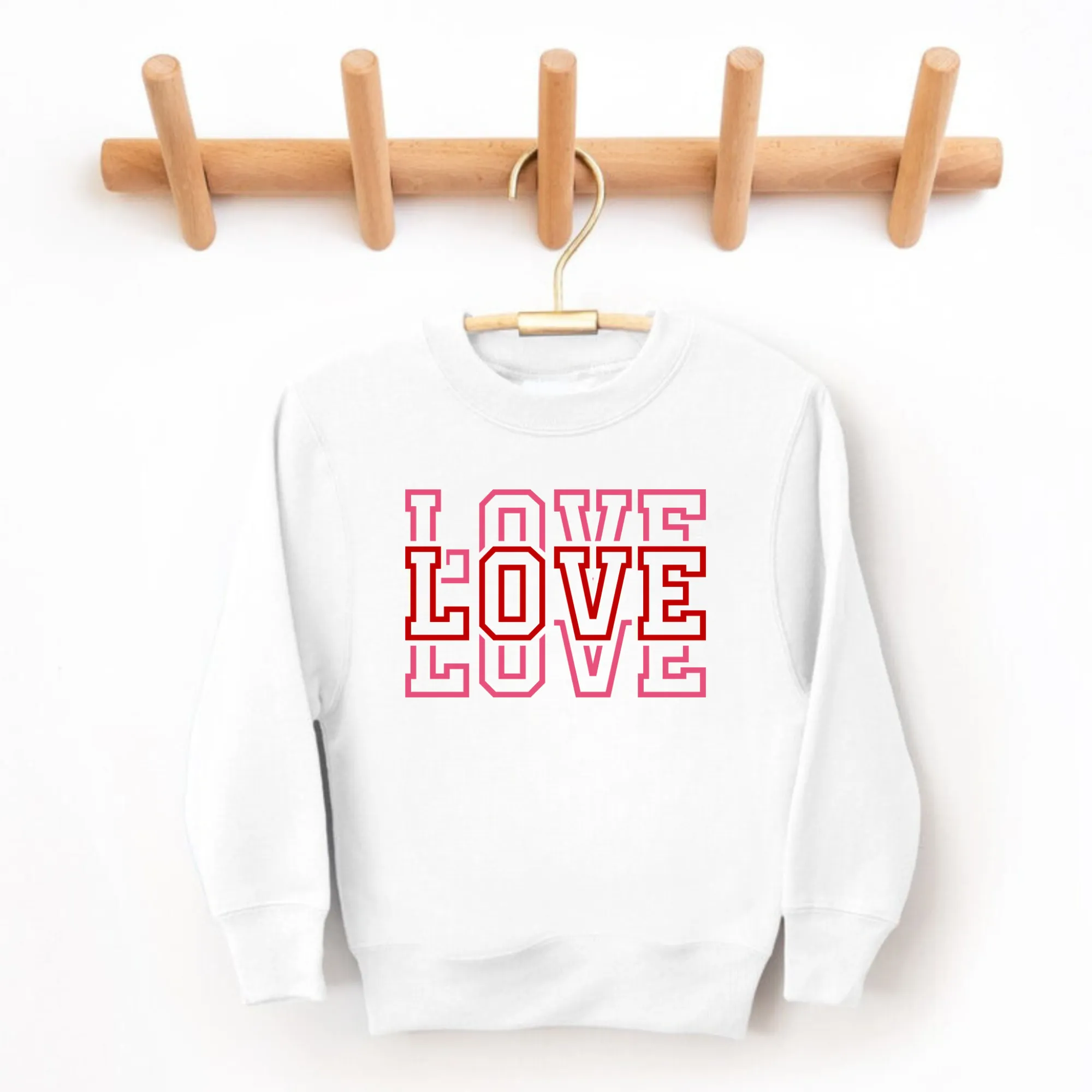 Love Sweatshirt for Girls