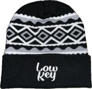 Low Key Holiday - Black Beanie