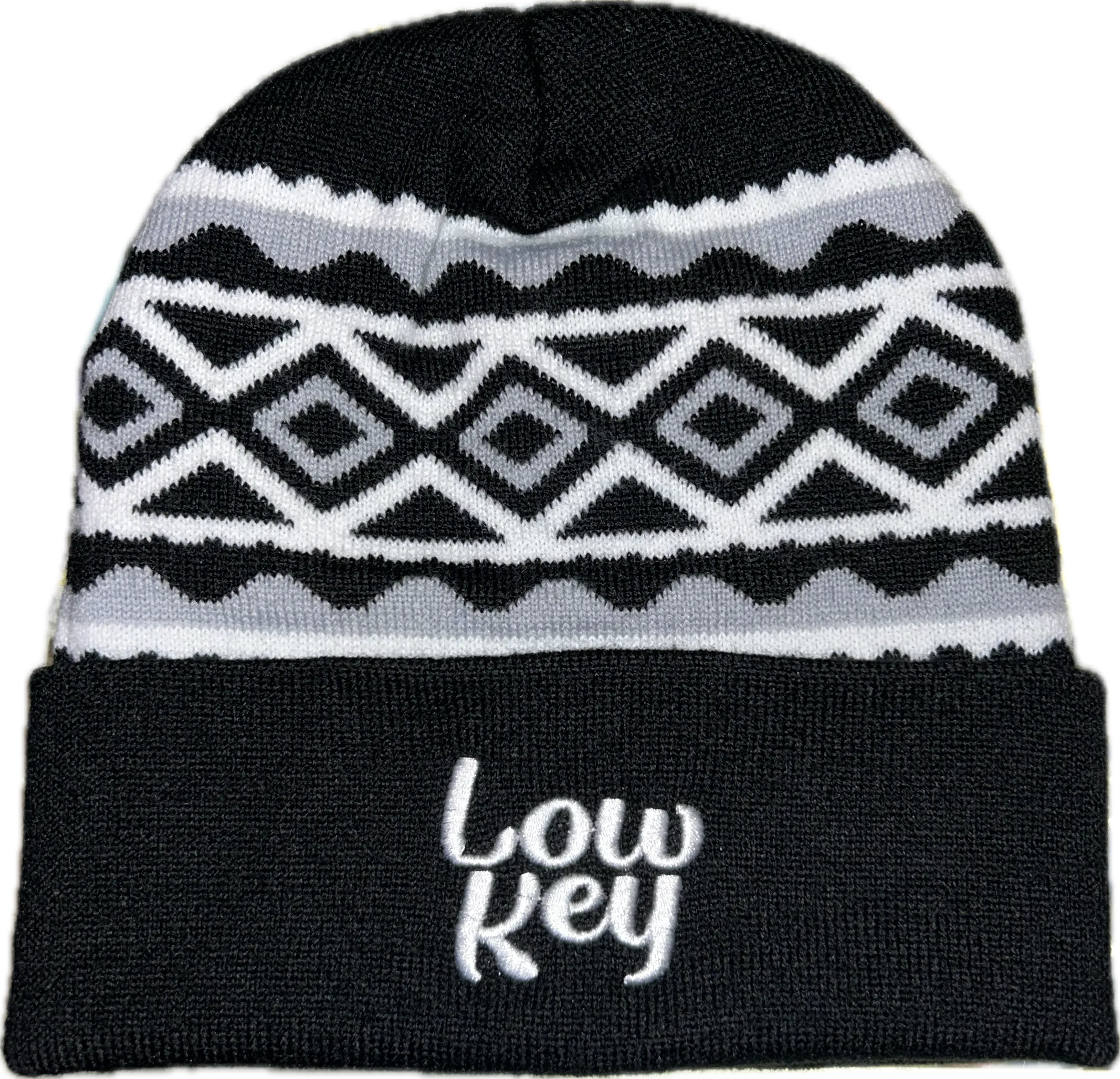 Low Key Holiday - Black Beanie