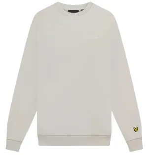 Lyle and Scott Kids Script Crew Neck Sweatshirt Cove