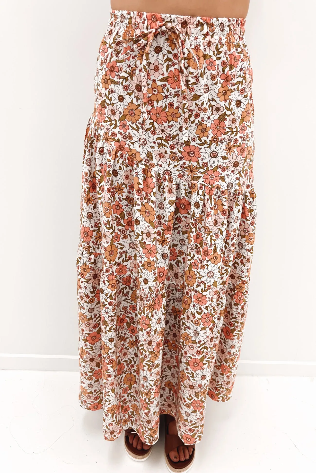 Maisie Floral Maxi Skirt Print