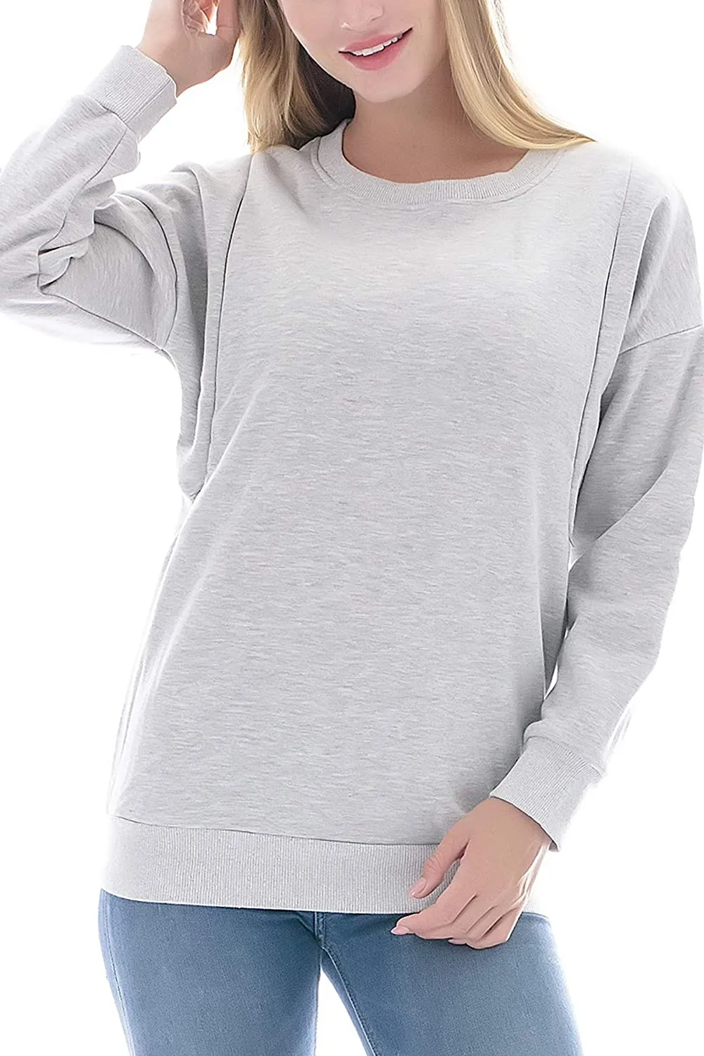 Maternity Nursing Fleece, Sweatshirt | Long Sleeve Breastfeeding Top.