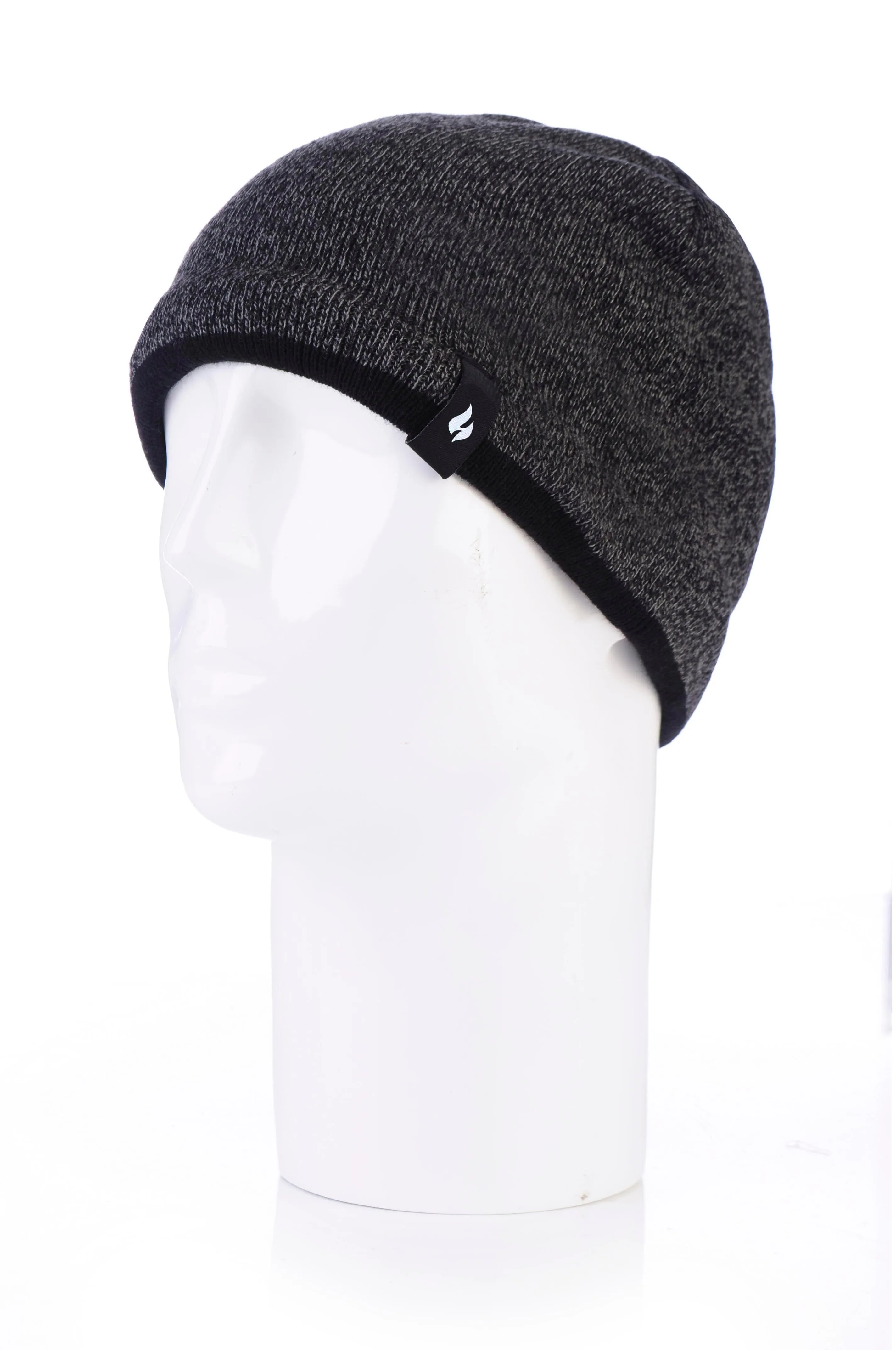 Men's Atlas Flat Knit Hat with Contrast Trim