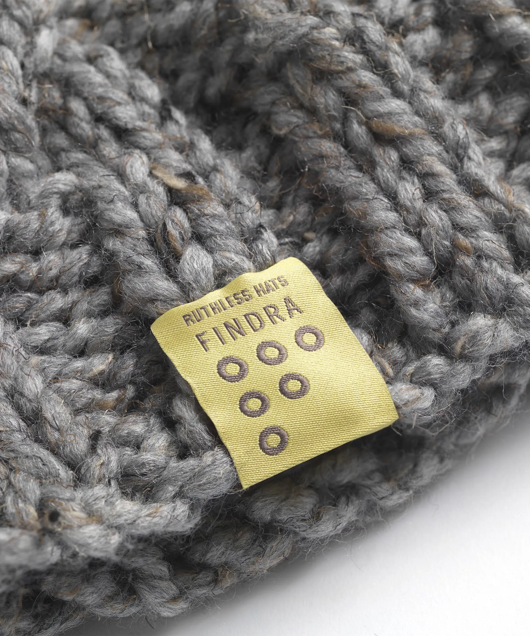 Merino Blend Cable Bobble Hat