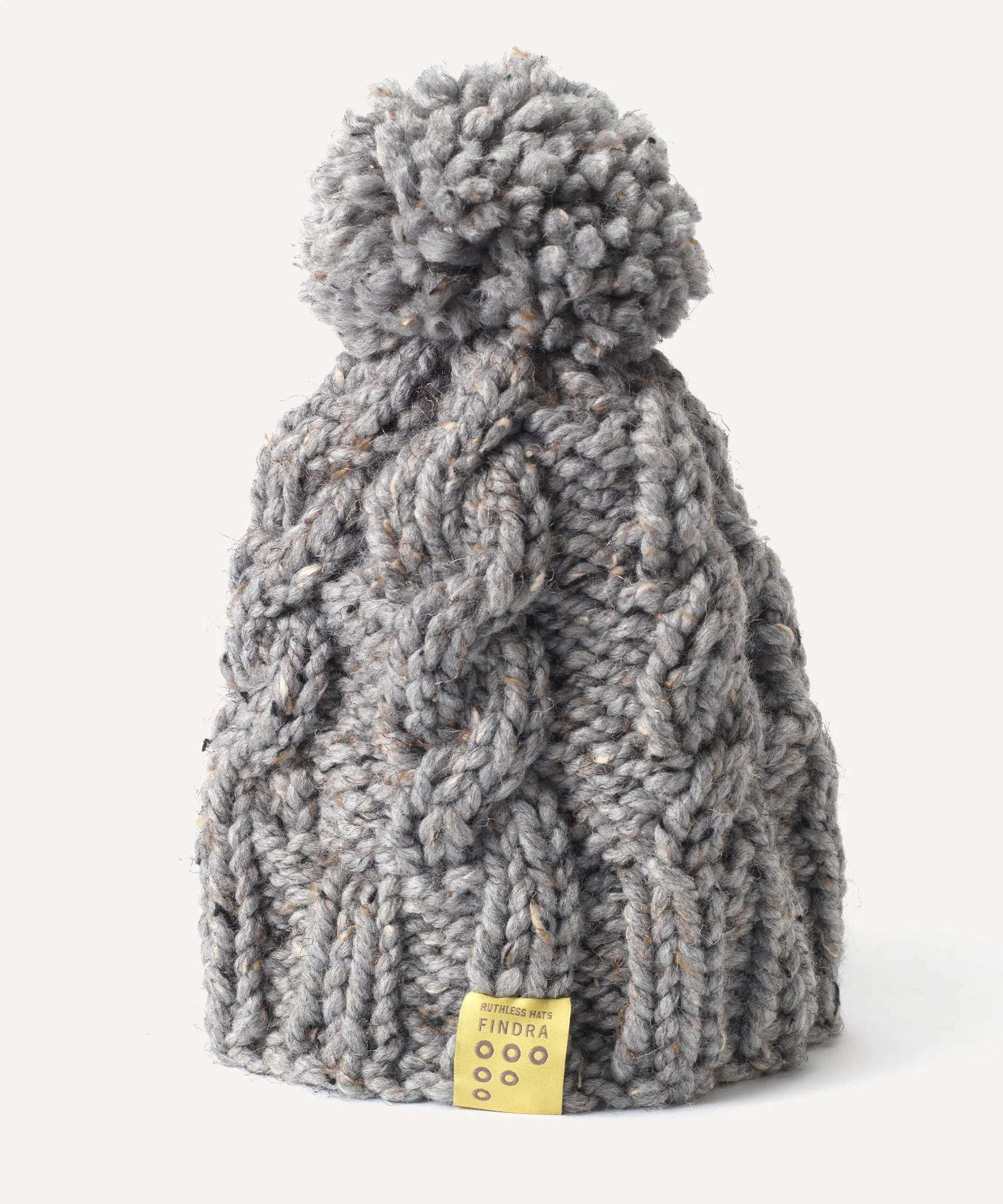 Merino Blend Cable Bobble Hat