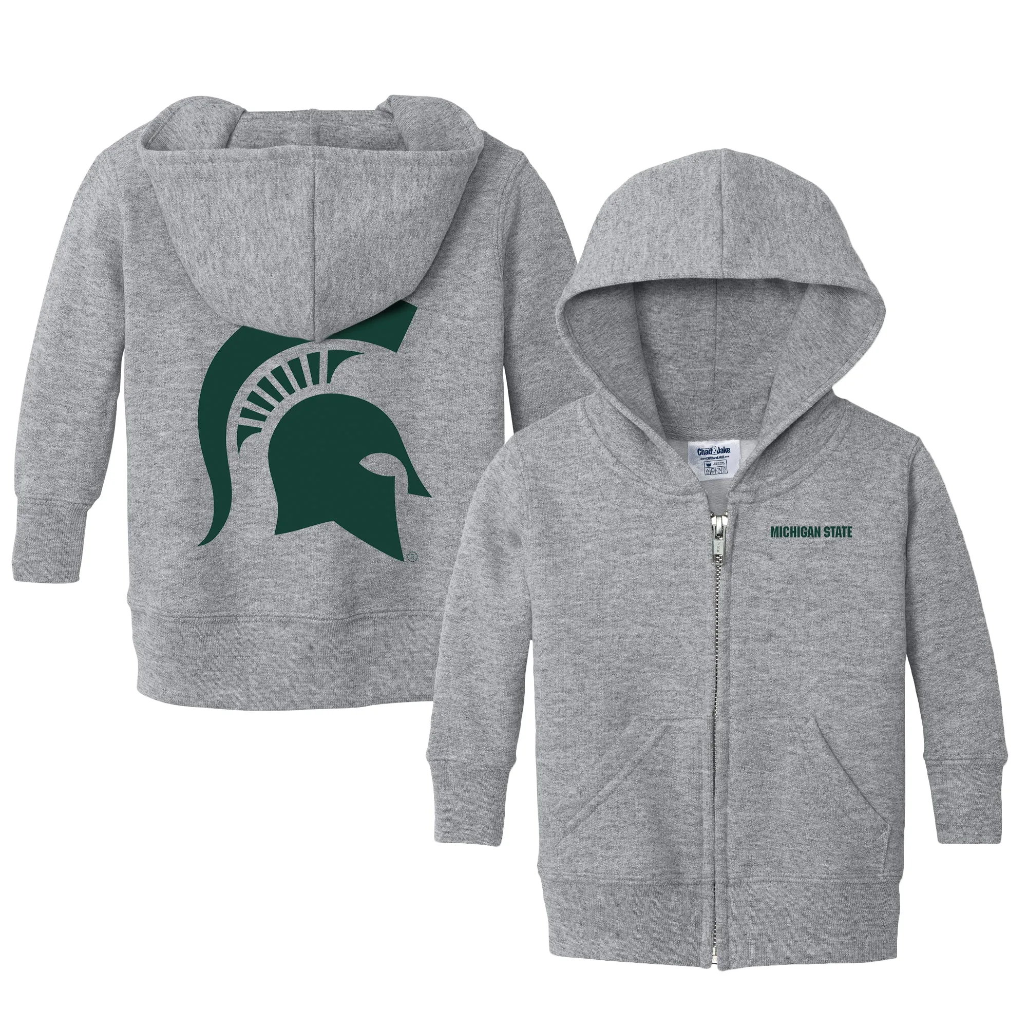 Michigan State Spartans Logo Infant Full-Zip Sweatshirt