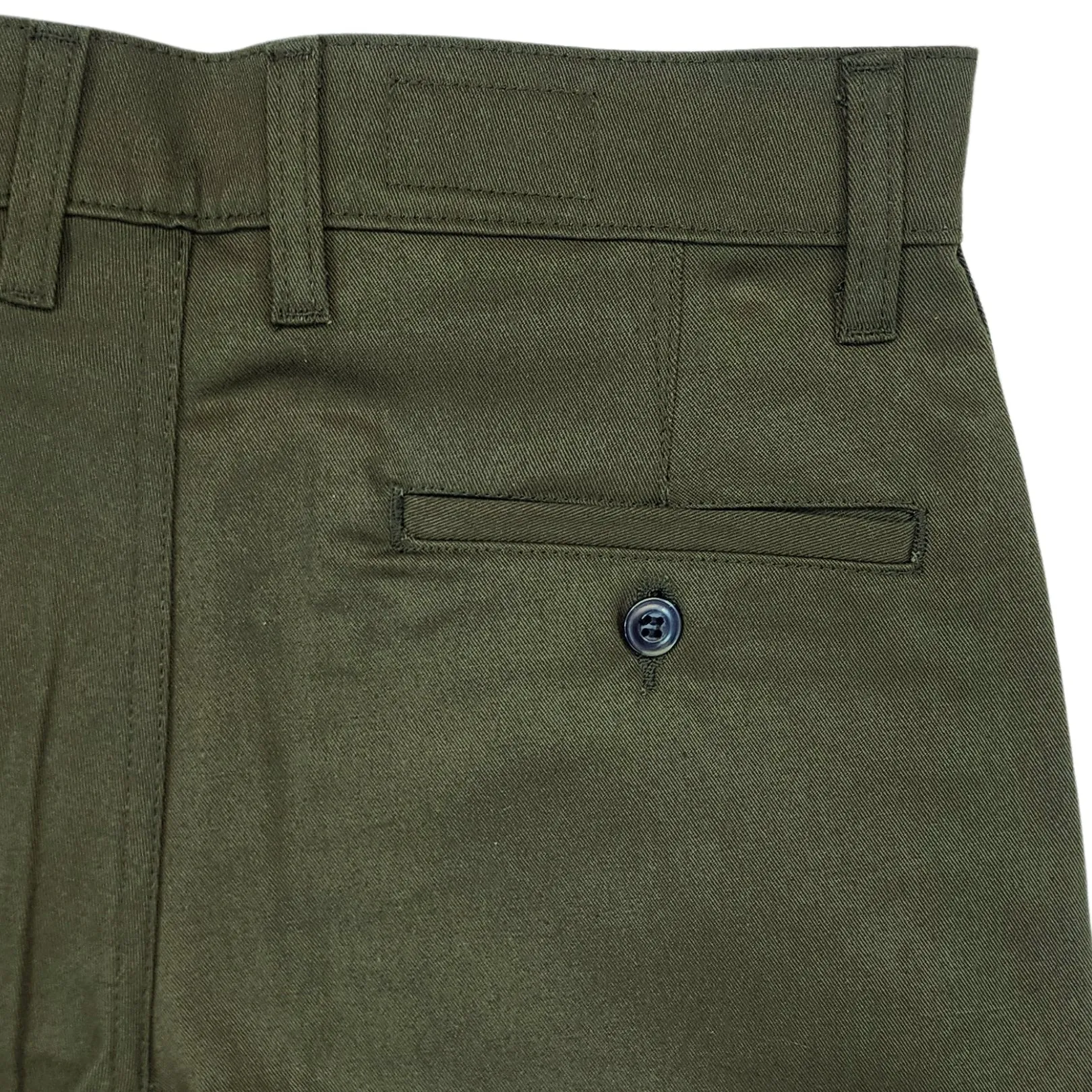 Military Green Classic Cotton Chino