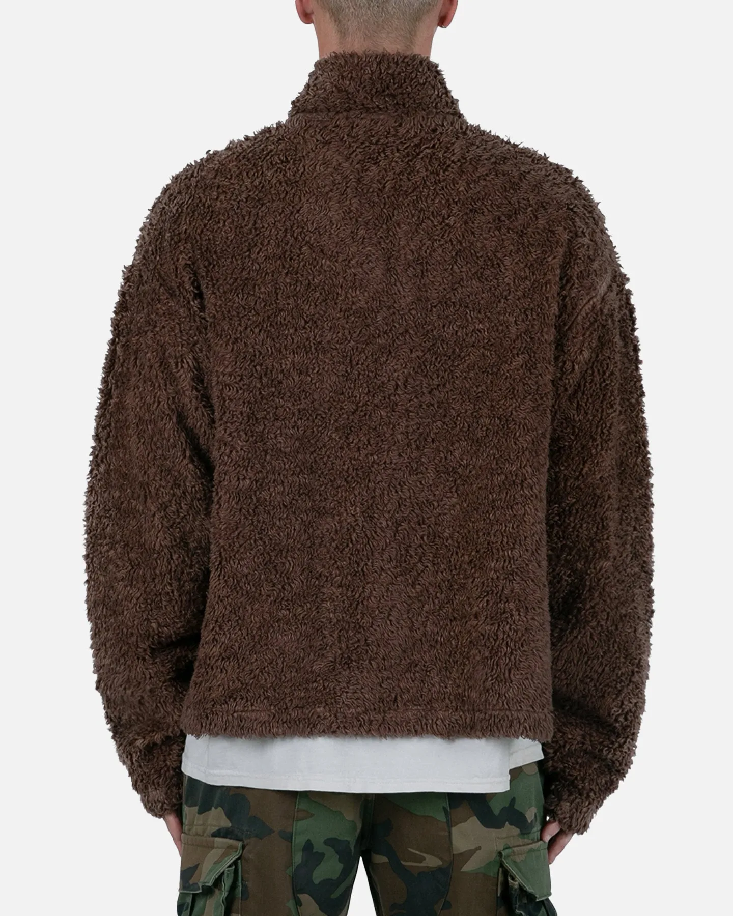 MNML Sherpa Pullover Brown