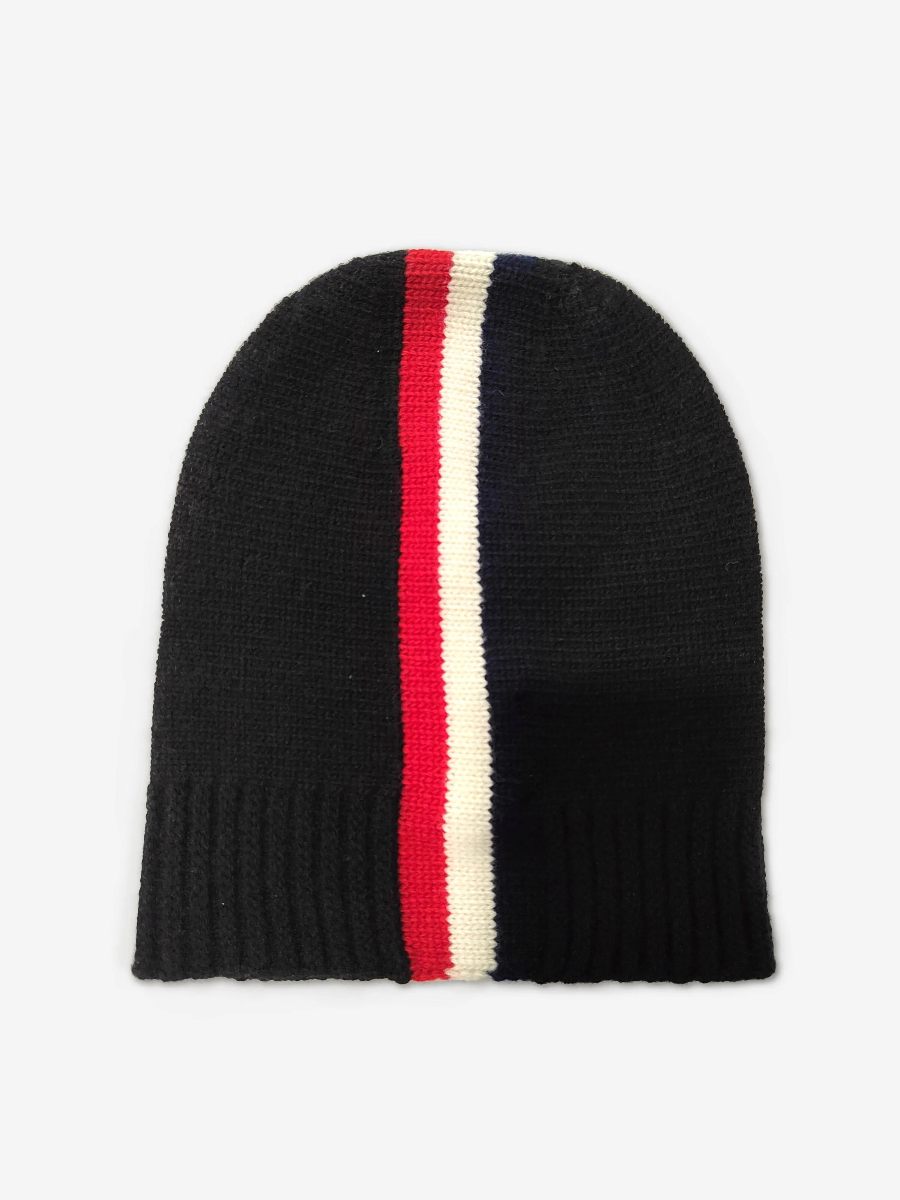 Moncler Enfant  Wool Knit Slouch Fit Hat