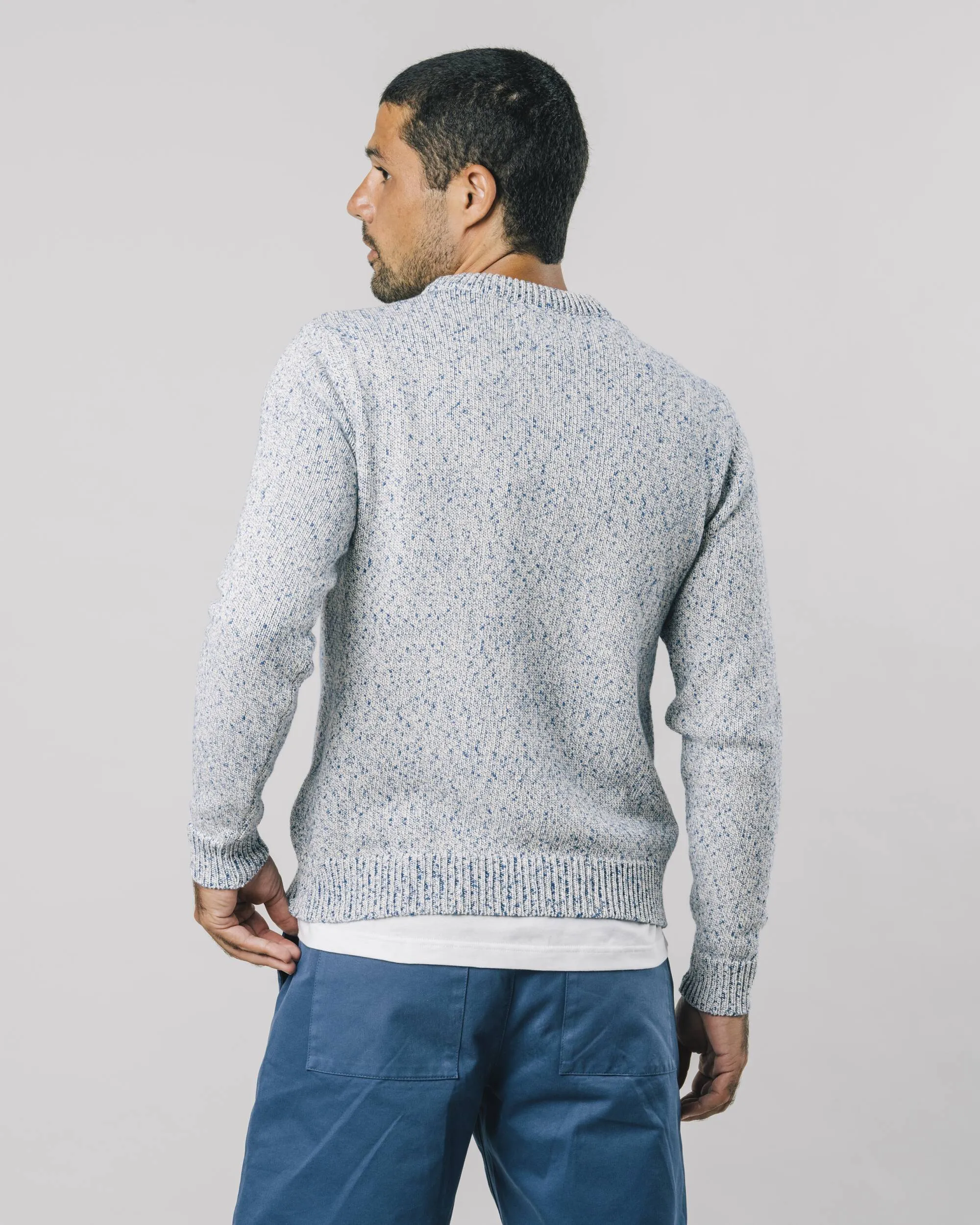 Mouline Blue Sweater