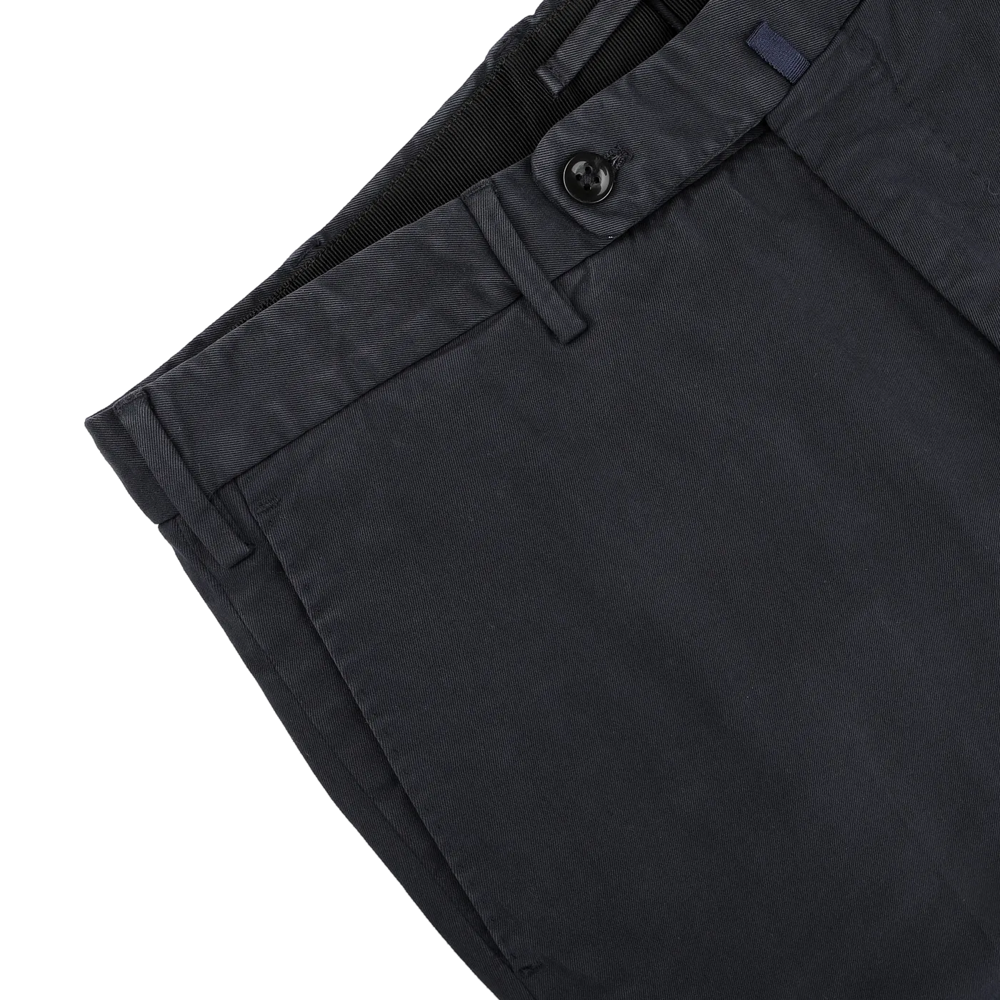 Navy Blue Cotton Stretch Regular Model 39 Chinos