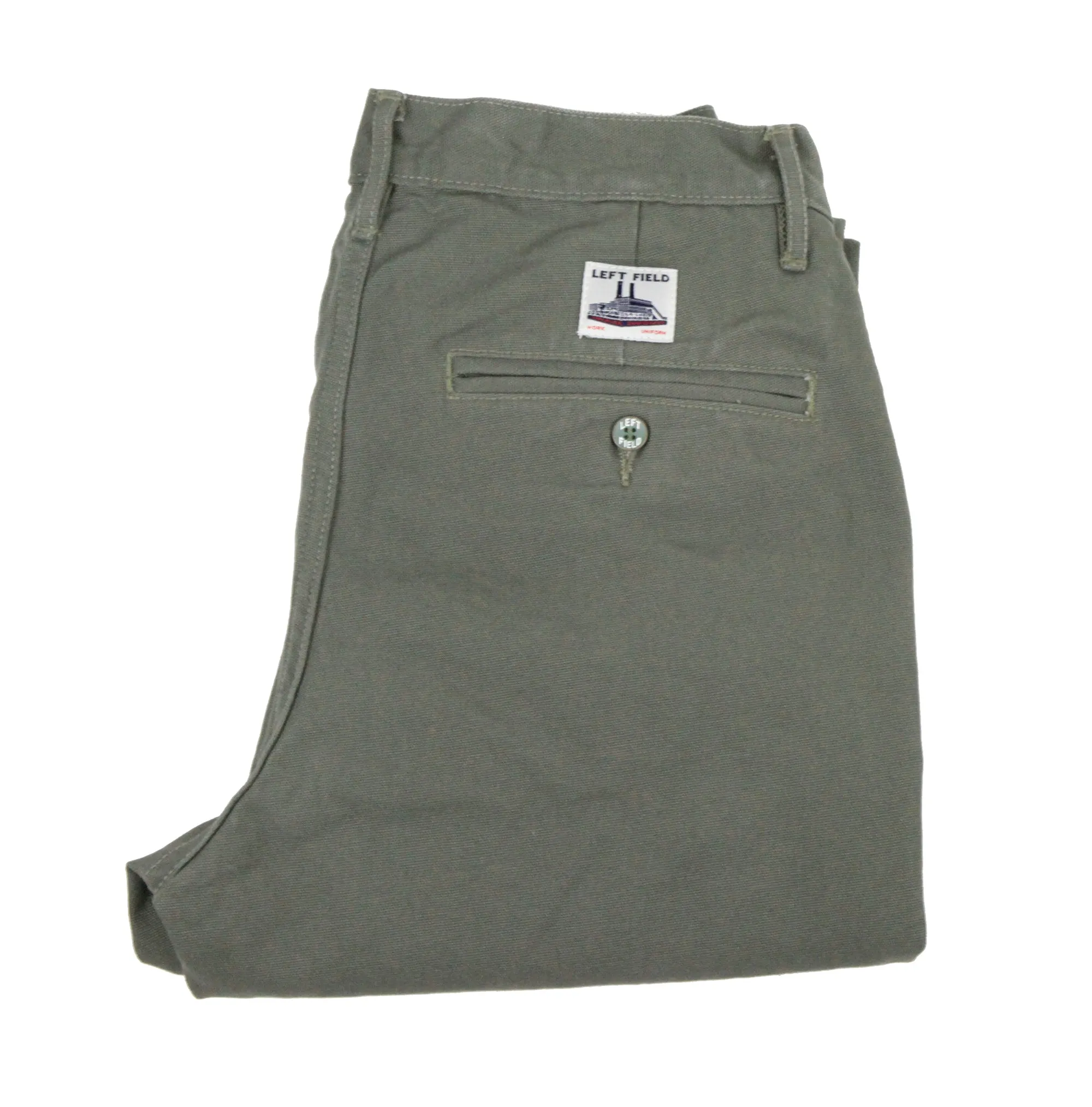 Olive Green  Mt Vernon 13 oz  Work Uniform Chino