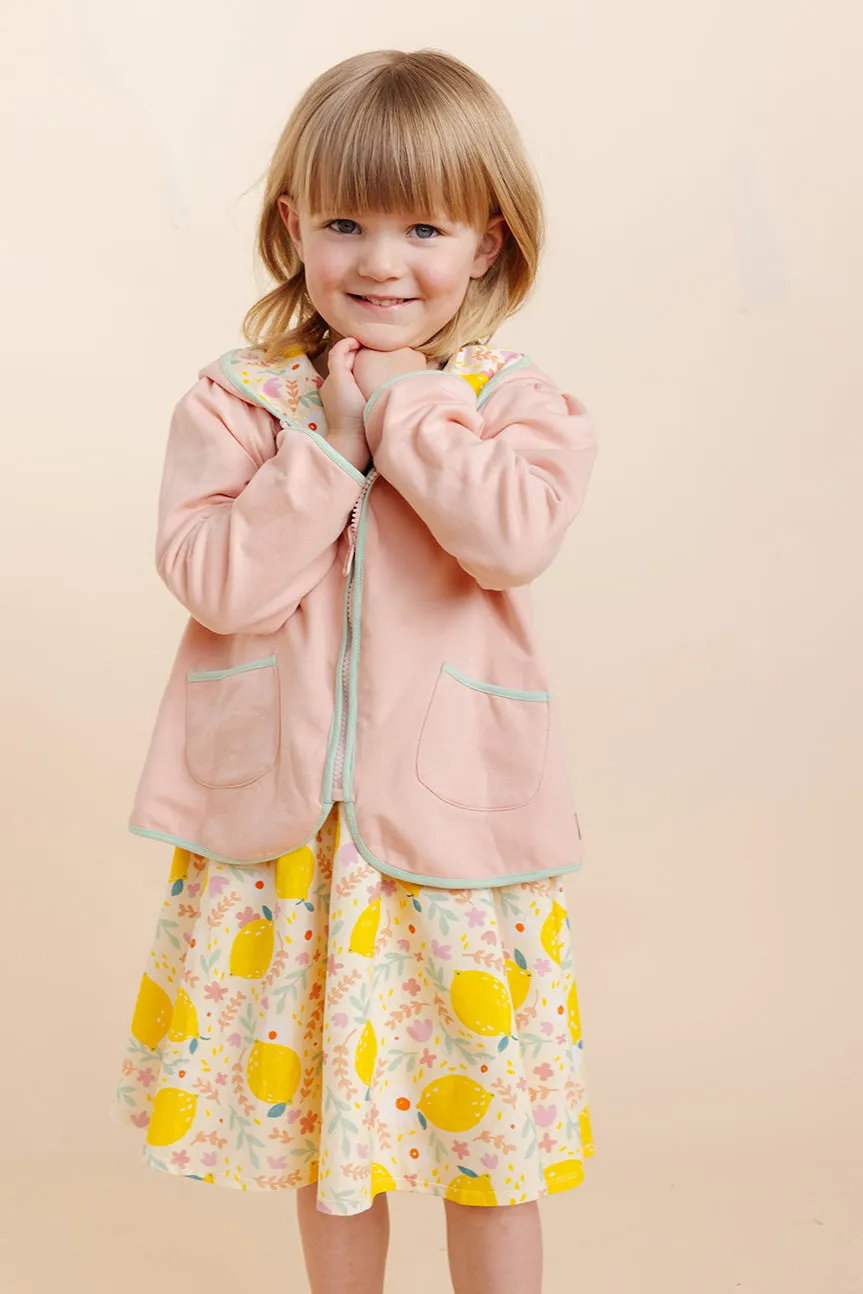 Organic Knit Ballet Dress - Lemon (FINAL SALE)