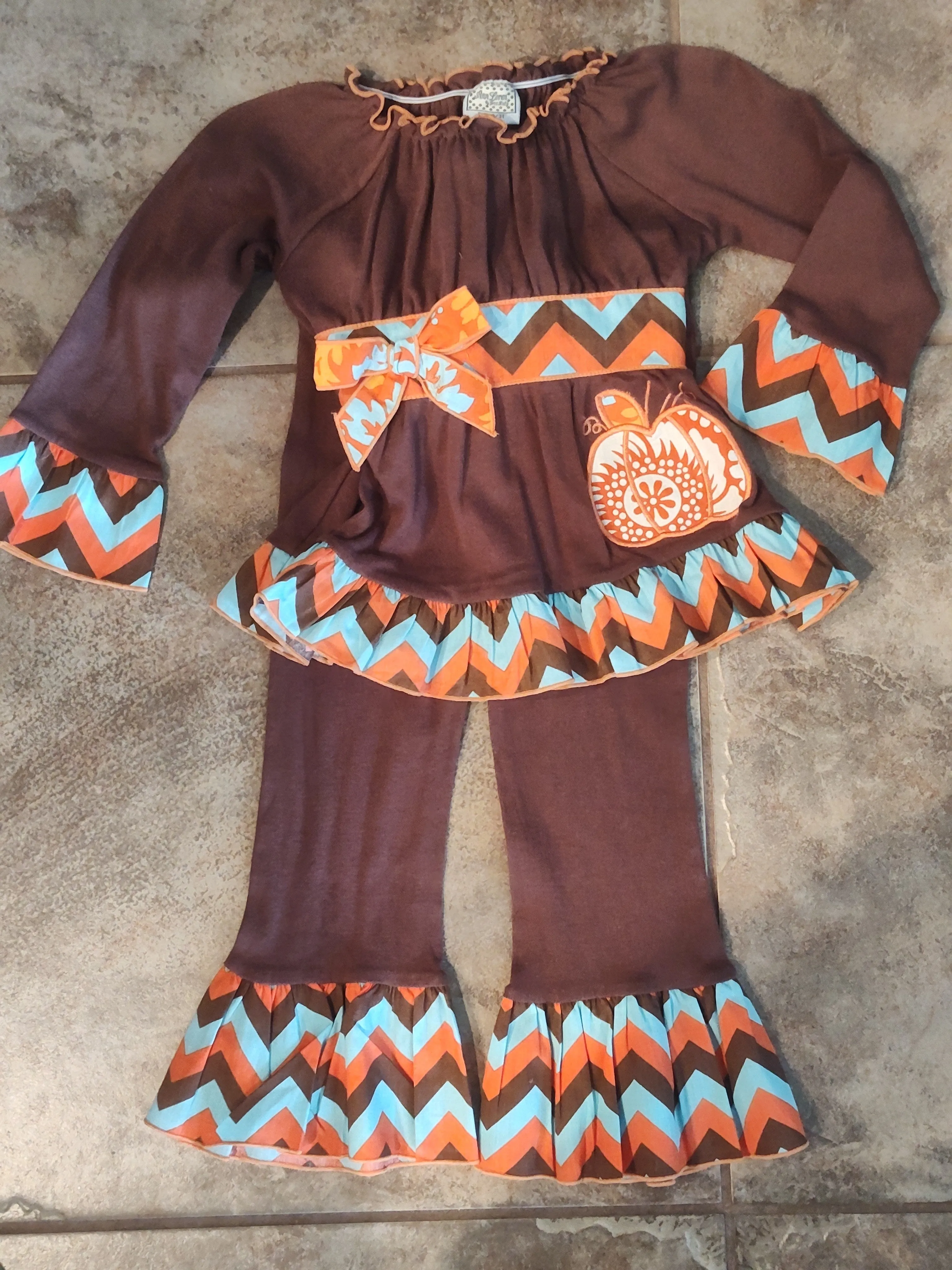 Pumpkin Tunic and Legging Set | Ann Loren