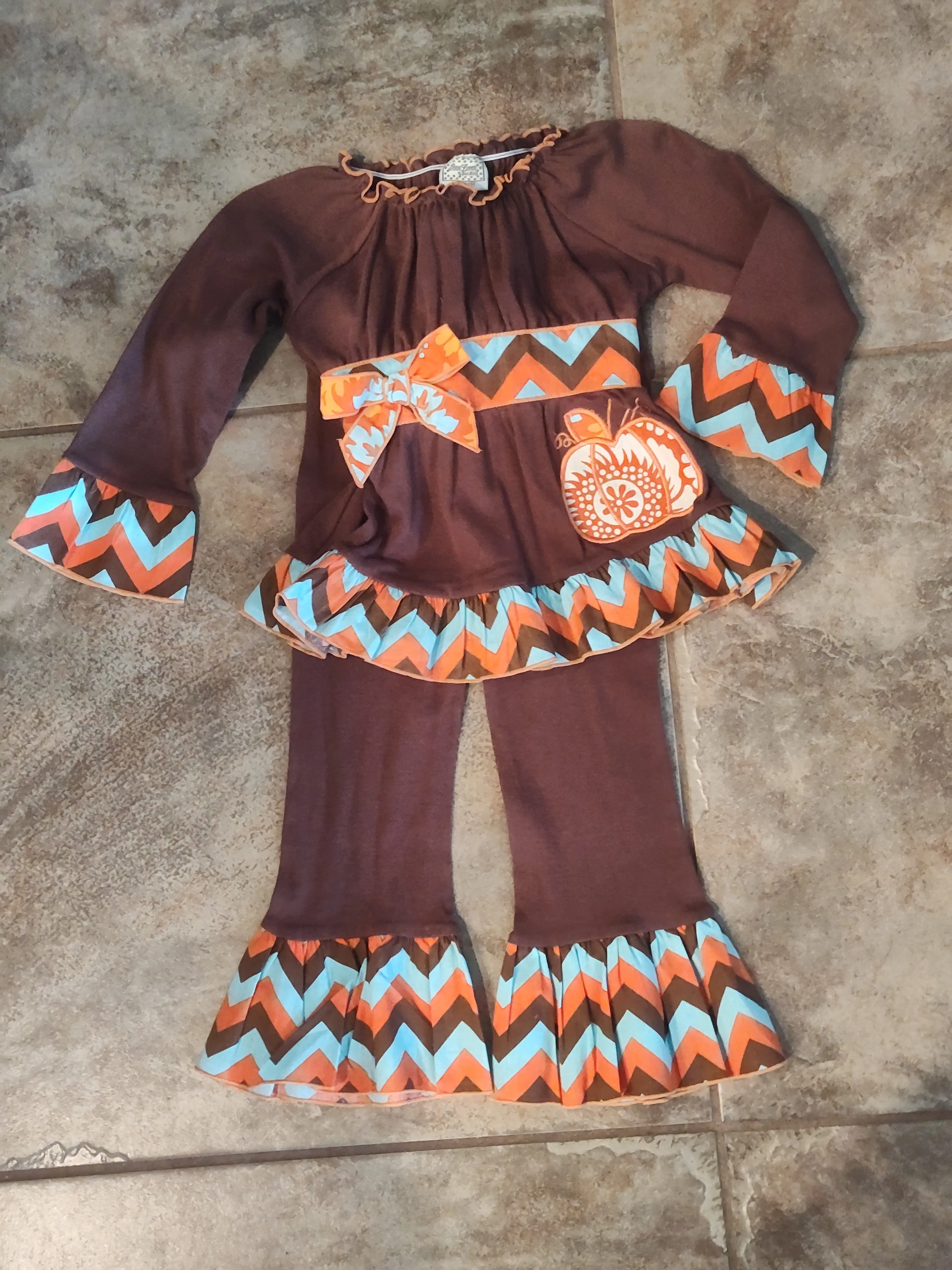 Pumpkin Tunic and Legging Set | Ann Loren