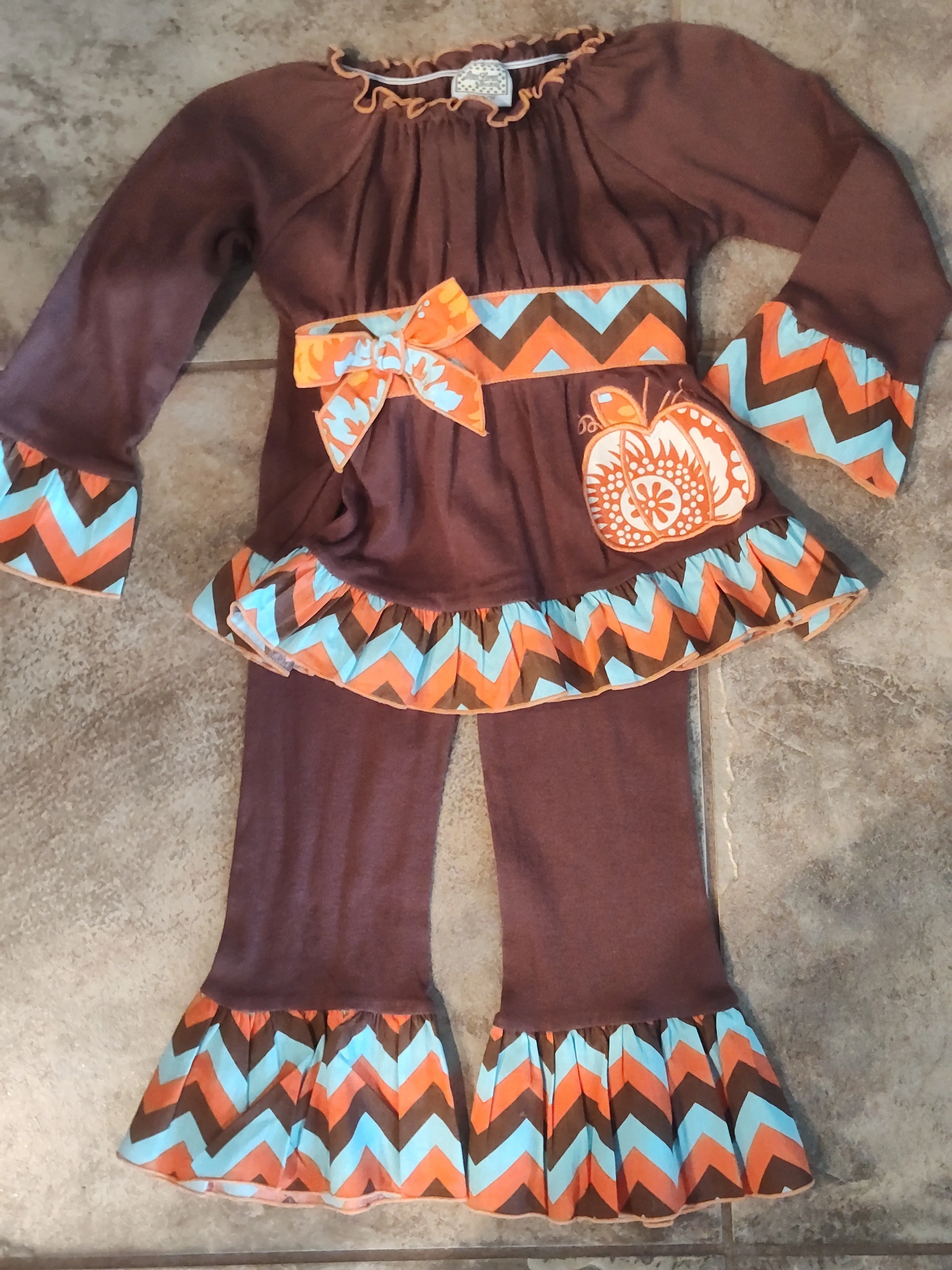 Pumpkin Tunic and Legging Set | Ann Loren