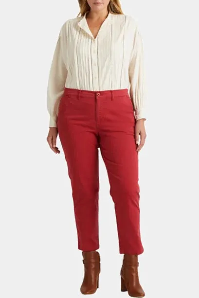 Ralph Lauren - Plus Size Slim Fit Stretch Chino Pants