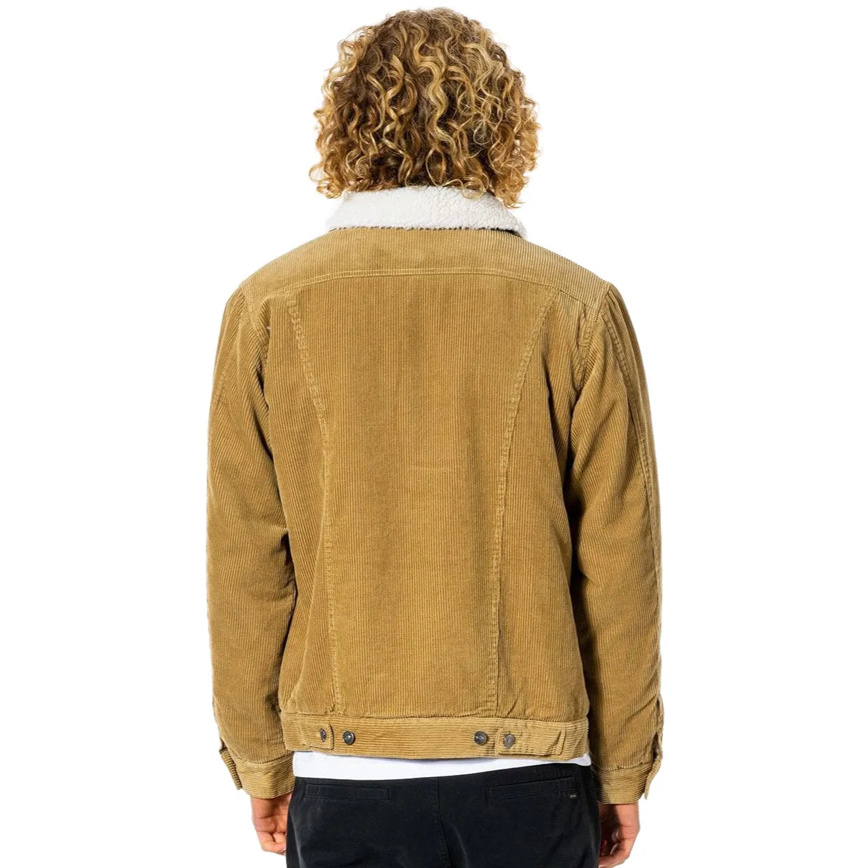 Rip Curl State Cord Sherpa-Lined Jacket