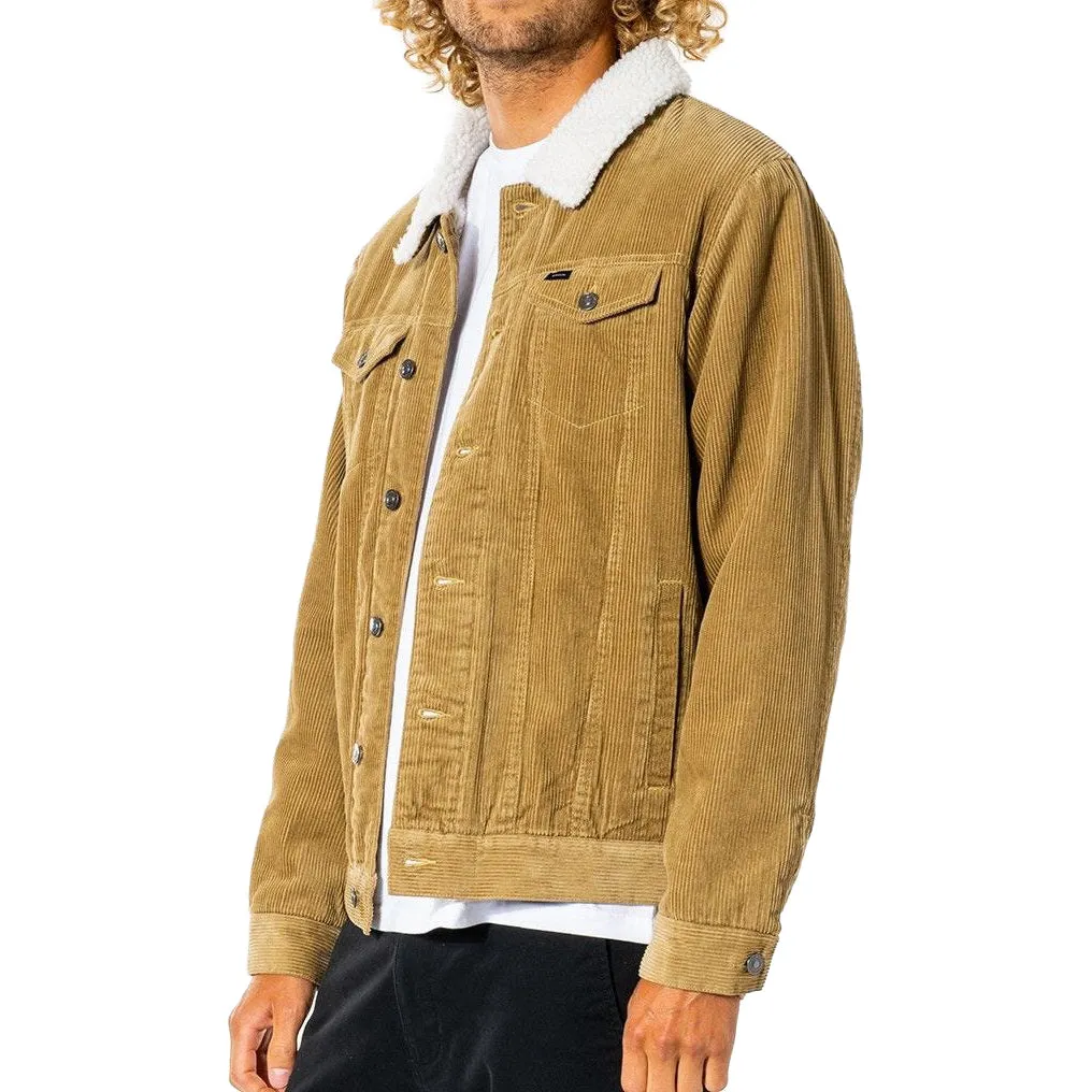 Rip Curl State Cord Sherpa-Lined Jacket