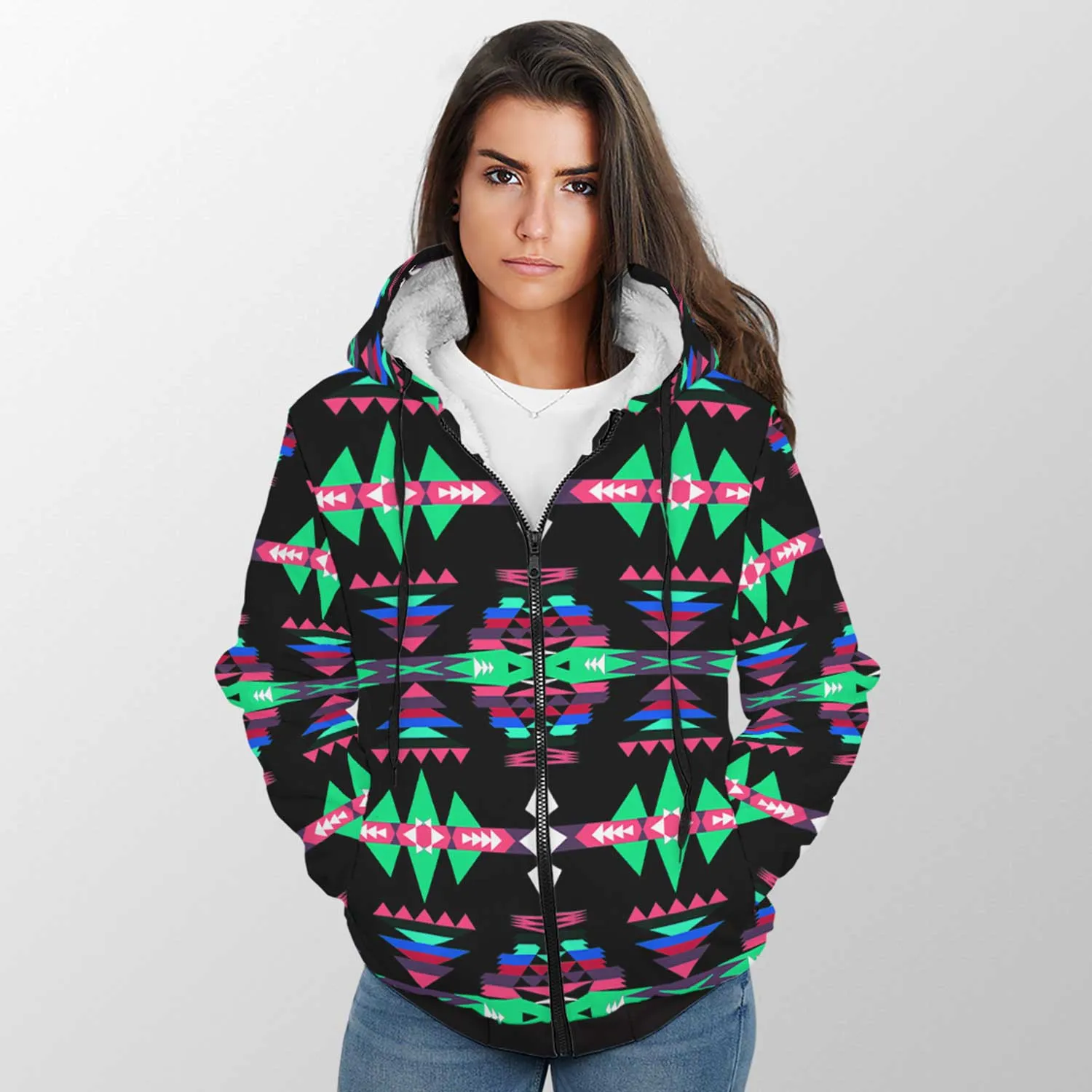 River Trail Journey Sherpa Hoodie