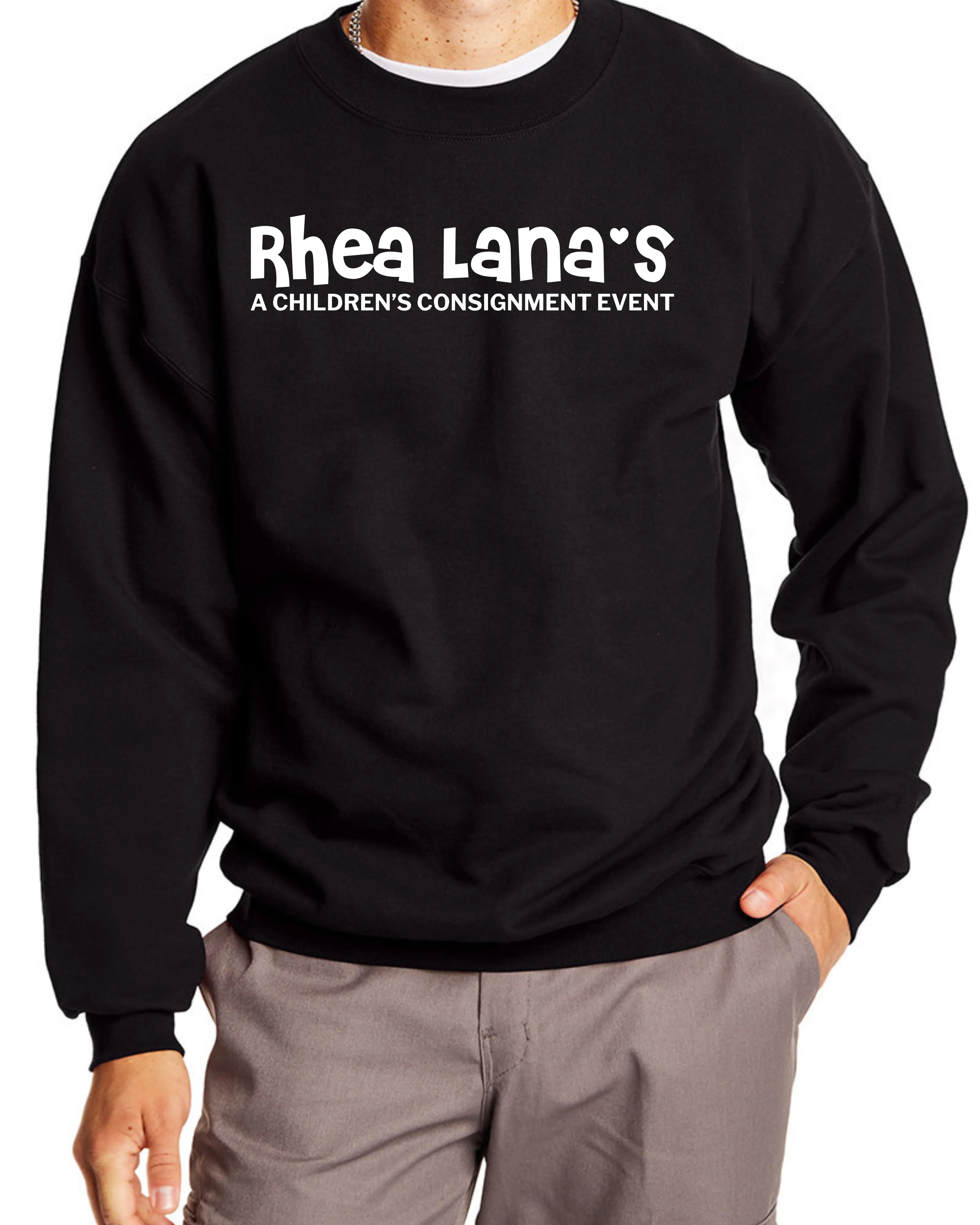 RL Fleece Crew - Black