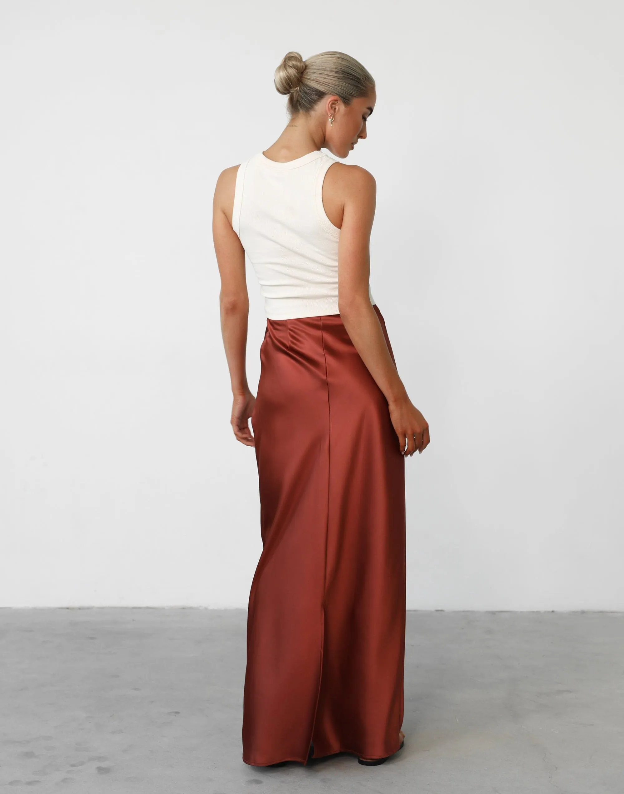 Sincerity Maxi Skirt (Clay)