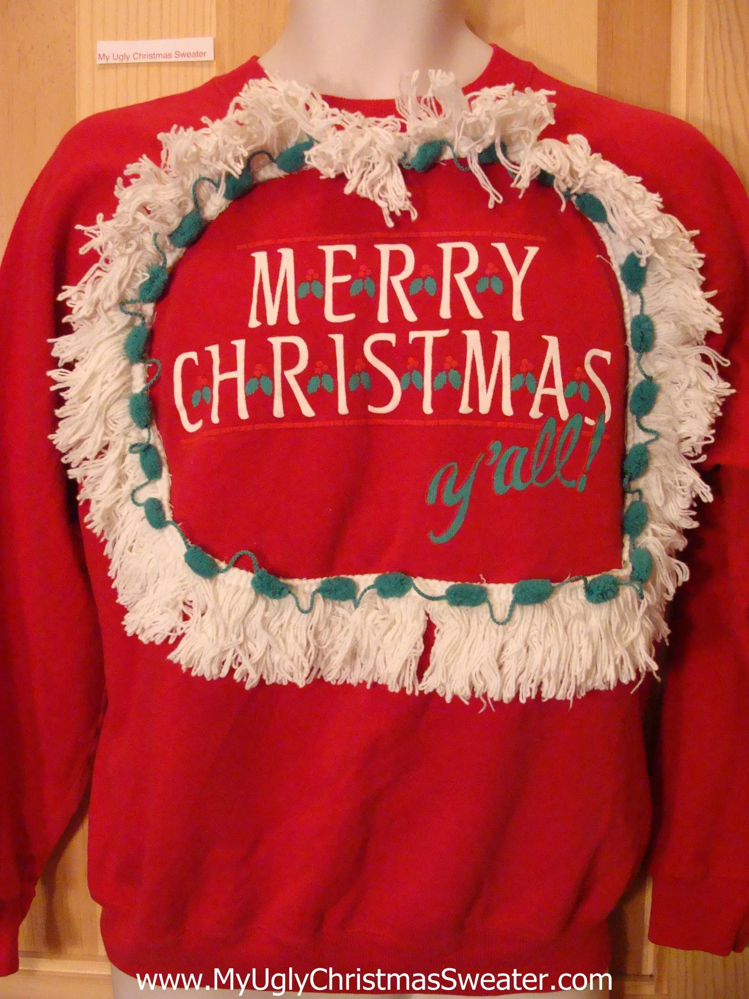 Southern XMAS Sweatshirt MERRY CHRISTMAS Y'ALL