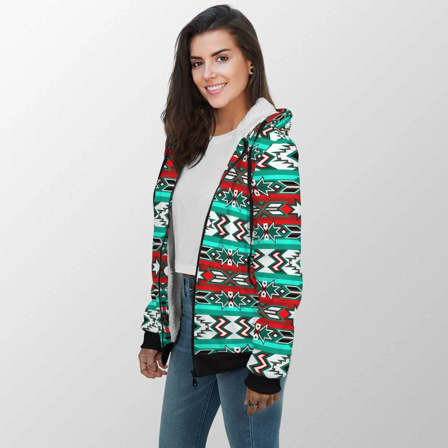 Southwest Journey Sherpa Hoodie