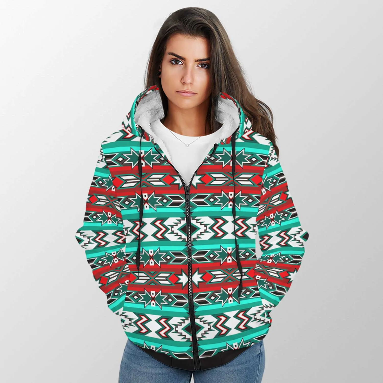 Southwest Journey Sherpa Hoodie