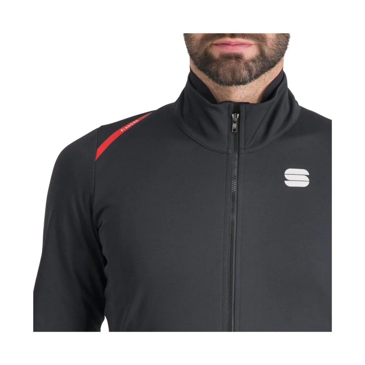 Sportful Fiandre Black Jacket