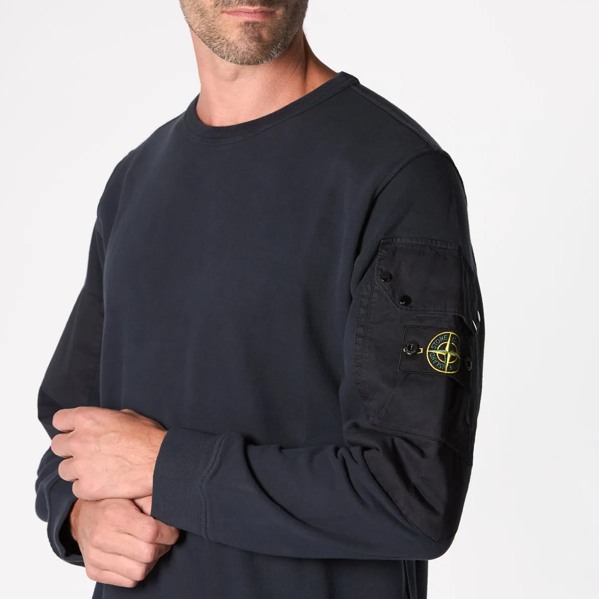 STONE ISLAND SWEATSHIRT 811563920 V0020 BLUE