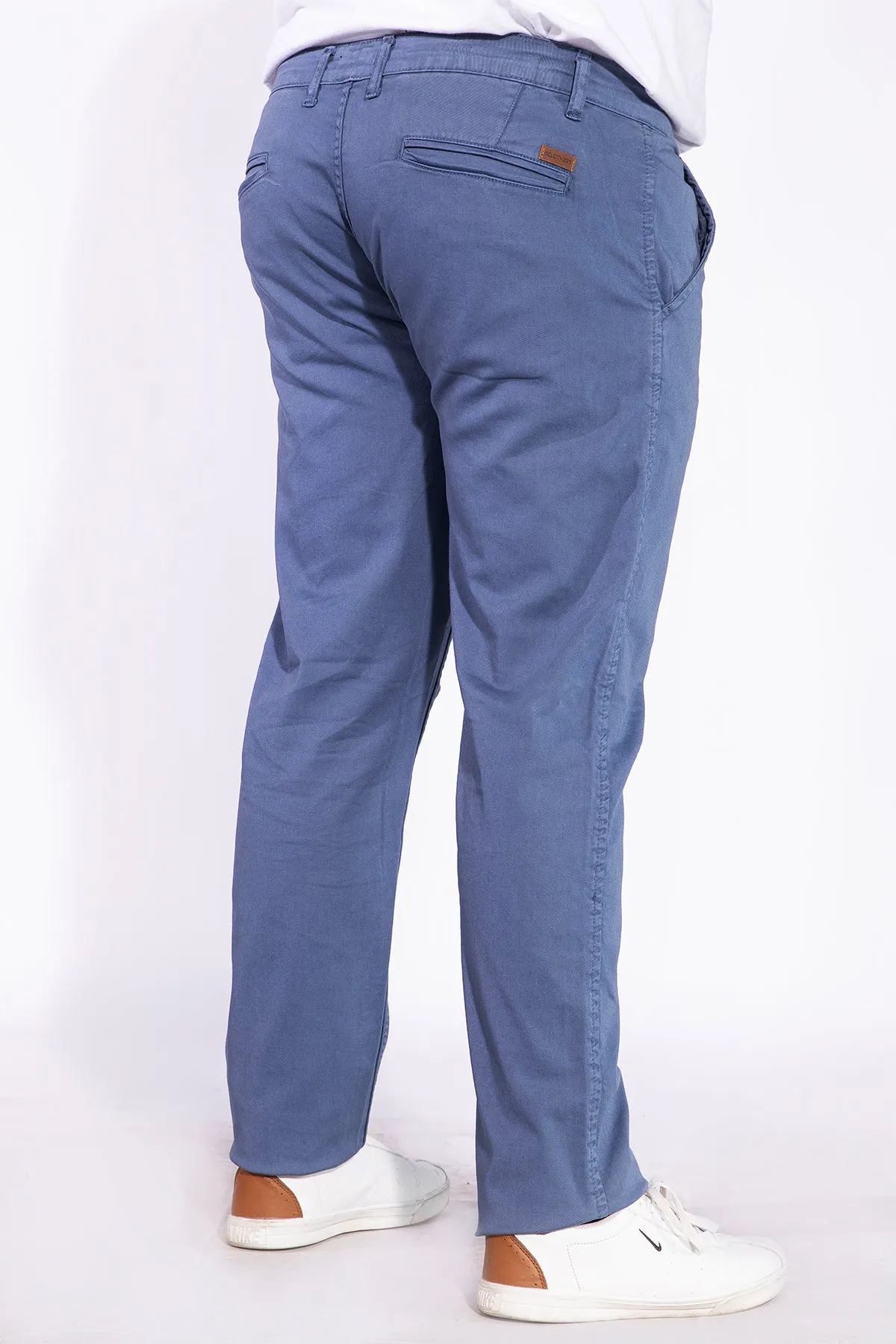 Stretchy Bike Blue Chinos (Plus Size) - W21 - MC0011P