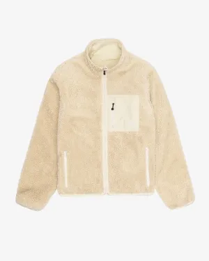 Stüssy - Men's Sherpa Reversible Jacket - (Natural)