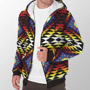 Sunset Blanket Sherpa Hoodie