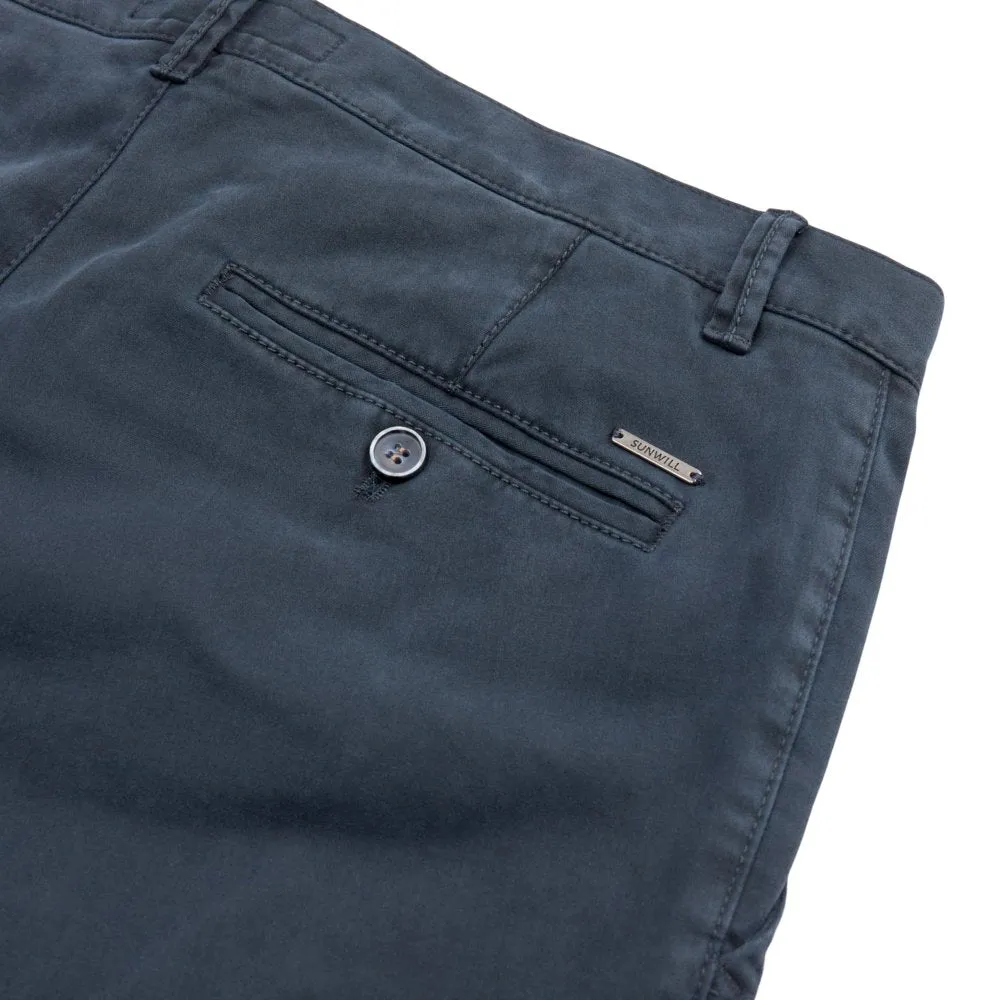 Sunwill Fitted chino med superstretch