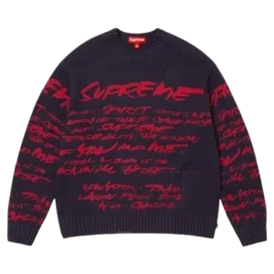 Supreme Futura Sweatshirt 'Navy'