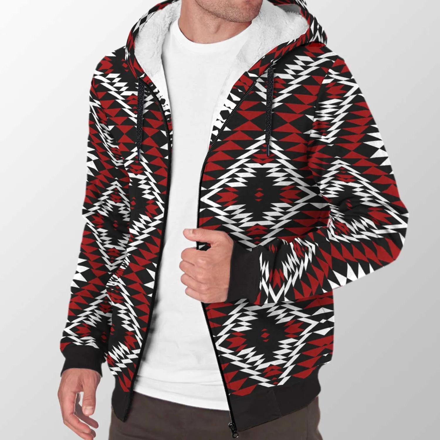 Taos Wool Sherpa Hoodie