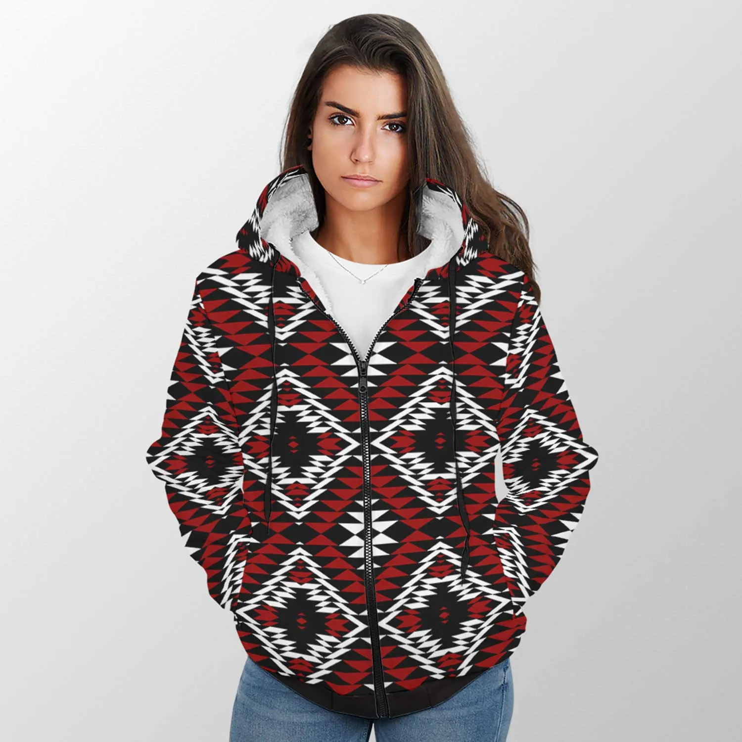 Taos Wool Sherpa Hoodie